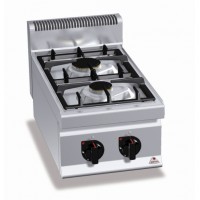 Плита газовая с 2 конфорками  с автоподжигом ggmgastro  GHB473M